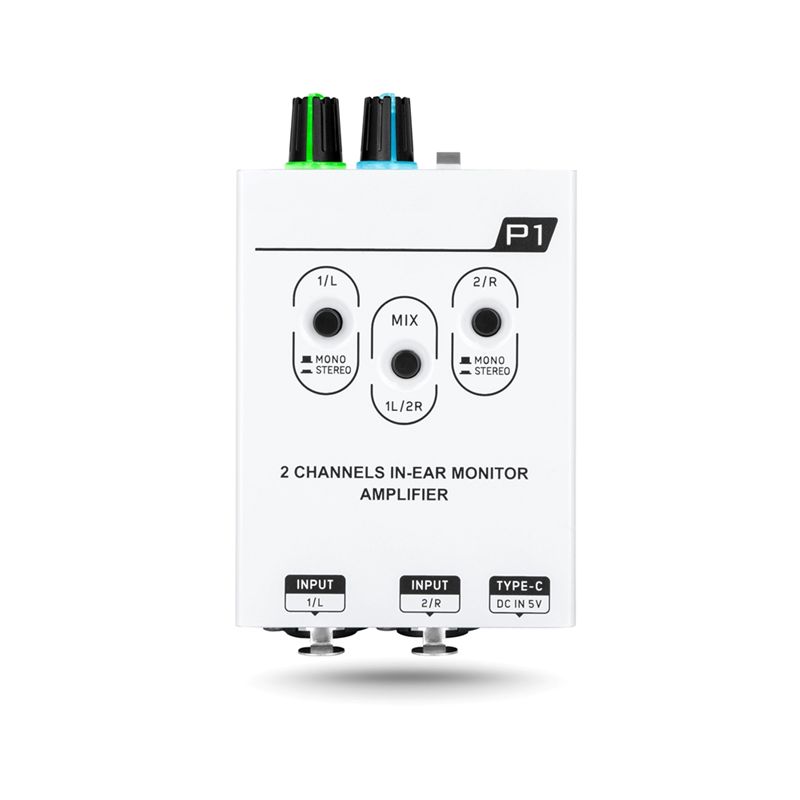 In Ear Monitor Iem - Микшер N34R-P1, двухканальный стереоусилитель для персонального