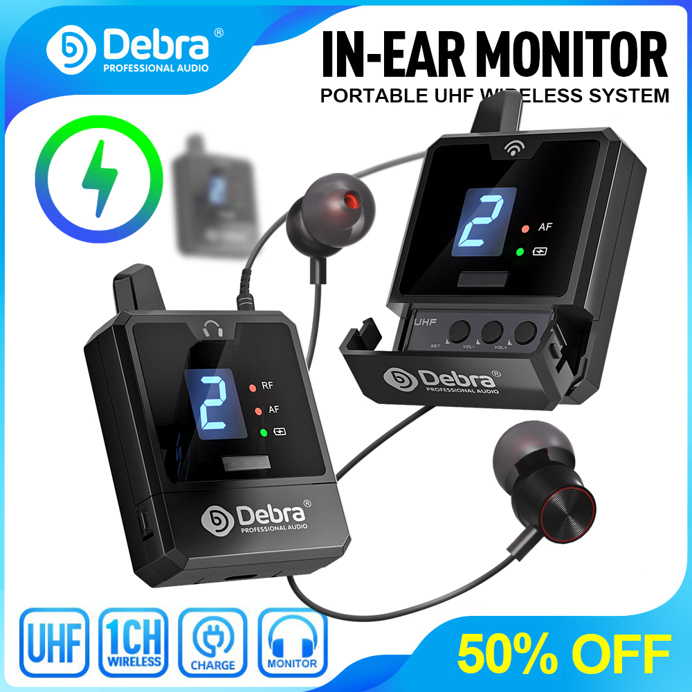 In Ear Monitor Iem - Беспроводная внутриканальная система мониторинга Debra UHF