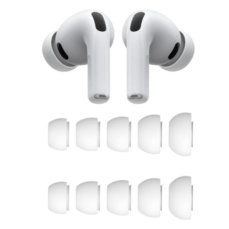 Silicone Ear Tip Replacement - Экологичные силиконовые насадки-адаптеры для замены для