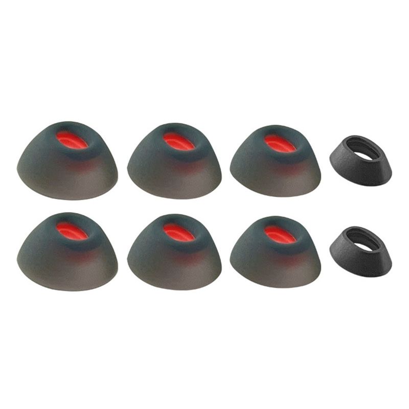 Silicone Ear Tip Replacement - ABKQ-8Pcs силиконовые насадки для наушников Tune