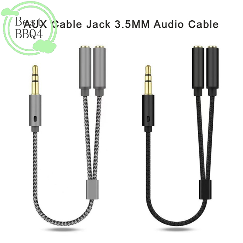 Кабель AUX (BBQ4) с разъемом 3 – обзор и цена Earphone Splitter Jack