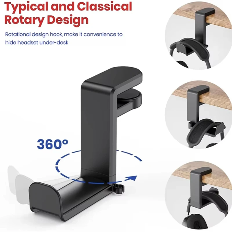 Крючок-держатель для наушников – обзор и цена Headphone Stand Desk