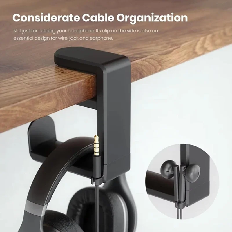 Крючок-держатель для наушников – обзор и цена Headphone Stand Desk