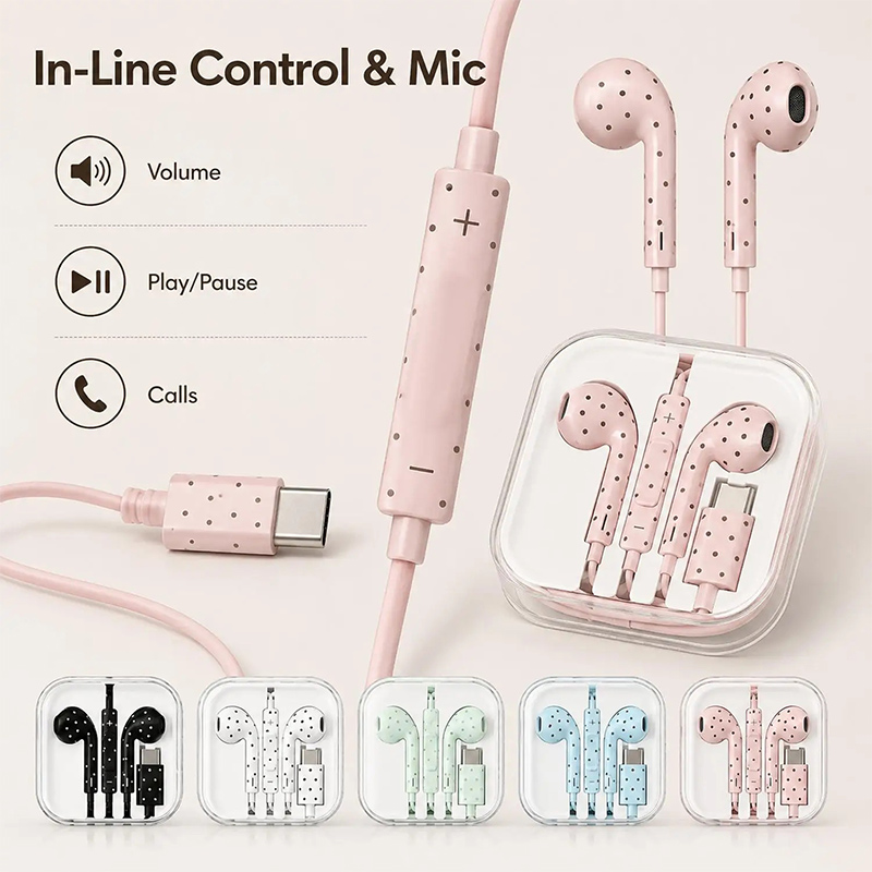 Милые проводные наушники с мик – обзор и цена Wired Earphone Mic