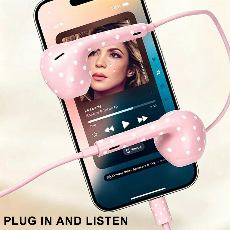 Милые проводные наушники с мик – обзор и цена Wired Earphone Mic