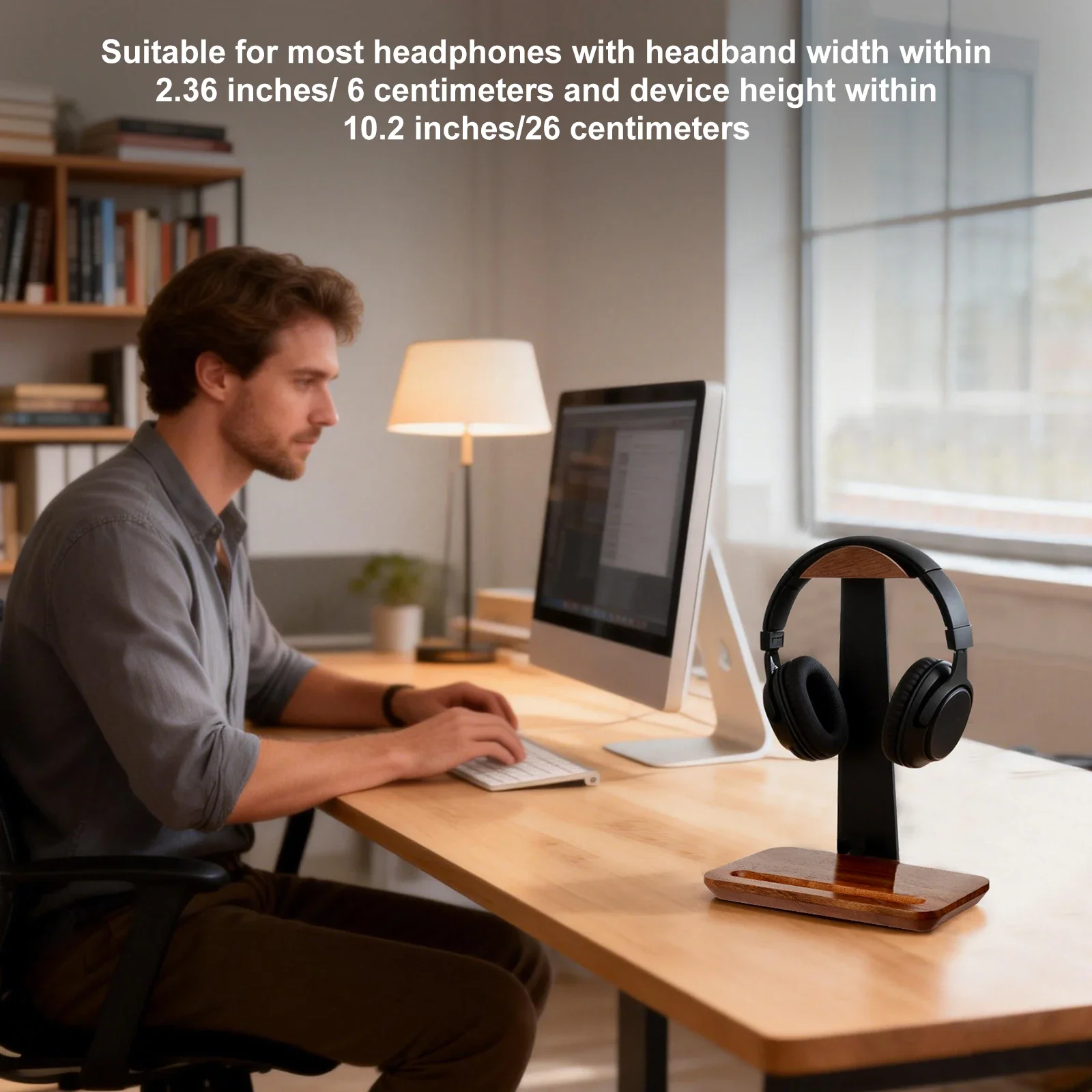 Универсальная деревянная подст – обзор и цена Headphone Stand Desk