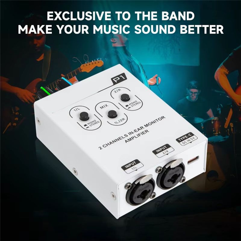 Микшер N34R-P1, двухканальный  – обзор и цена In Ear Monitor Iem
